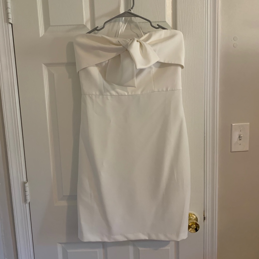 NWT Sam Edelman Strapless White Dress